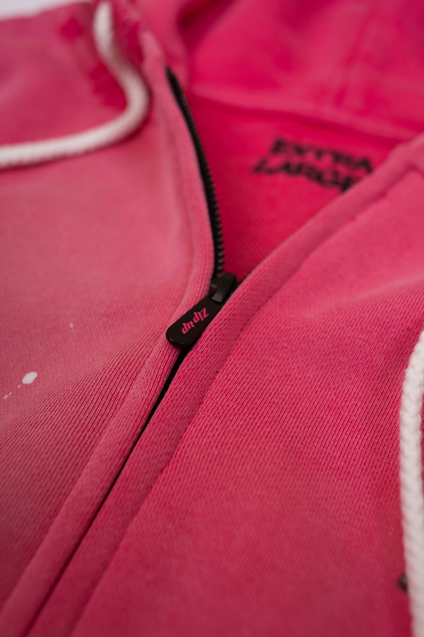 "Whats up Dox" Pink Zip Up
