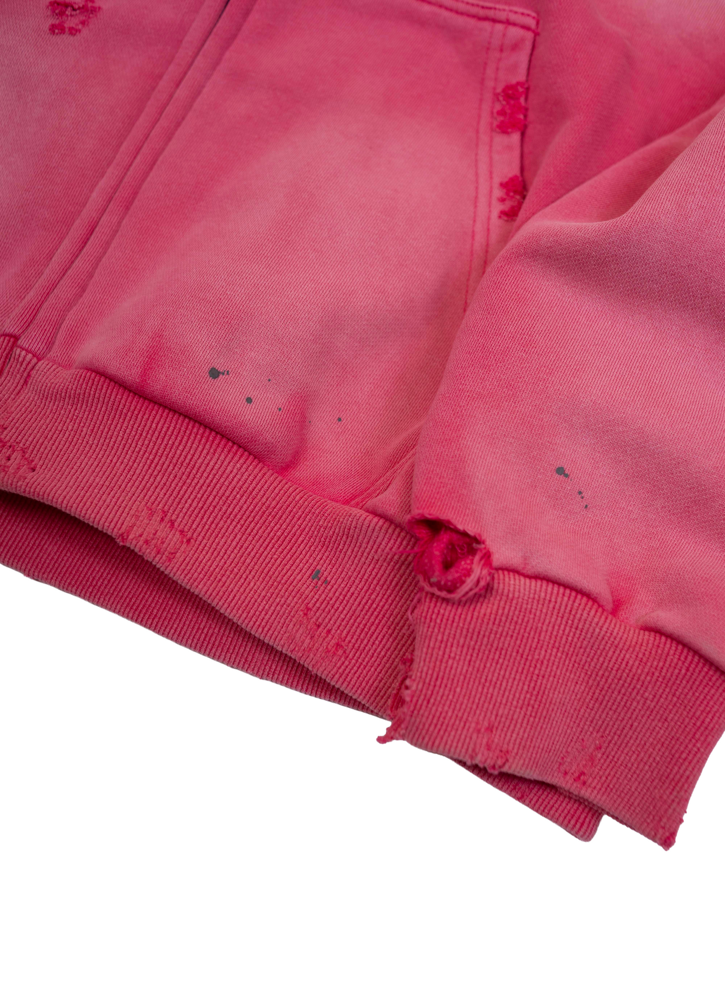 "Whats up Dox" Pink Zip Up