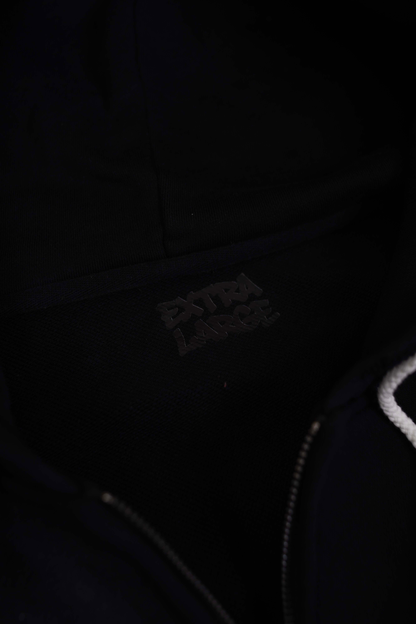 "Whats up Dox" Black Zip Up