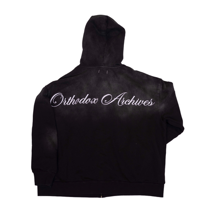 Archive Zip Up Hoodie