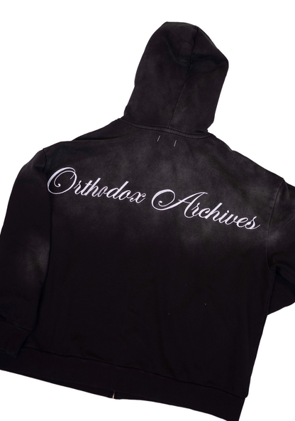 Archive Zip Up Hoodie
